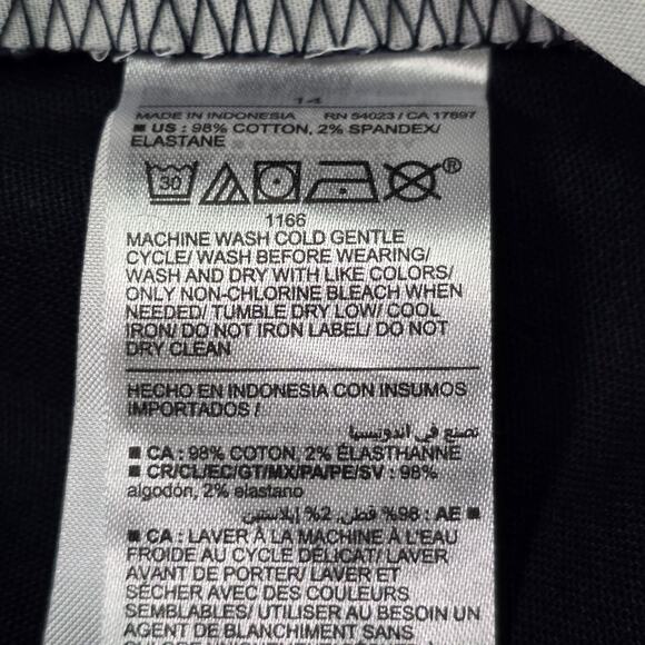 Old Navy Boys Straight Fit Uniform Pants Size 14 Navy Blue Flat Front NWT - Picture 8 of 8